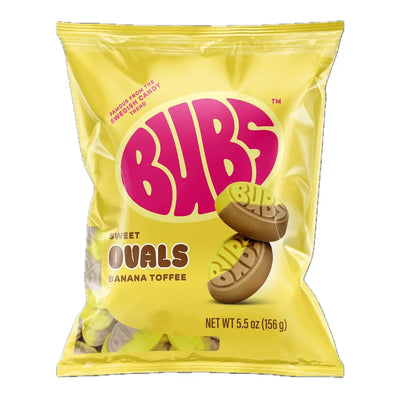 Bubs Sweet Ovals - Banana Toffee