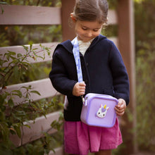 Load image into Gallery viewer, Kidamento - Silicone Bag - Purple Unicorn