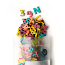 Load image into Gallery viewer, Soft Magnetic Letters| 1" Rainbow