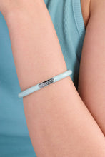 Load image into Gallery viewer, Alex and Ani - Crayola Robin's Egg Blue Crayon Cuff: Blue Enamel