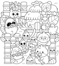 Load image into Gallery viewer, The Super Kawaii Coloring Book