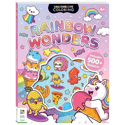 Sticker Coloring - Rainbow Wonders