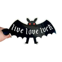 Load image into Gallery viewer, Live, Love, Lurk | Mothman Sticker