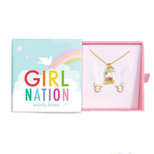 Load image into Gallery viewer, Bunny Sweet Petite Necklace &amp; Studs Gift Set