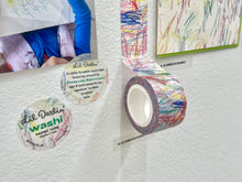 Load image into Gallery viewer, Lil Darlin' Scribble-Scrabble Washi Tape