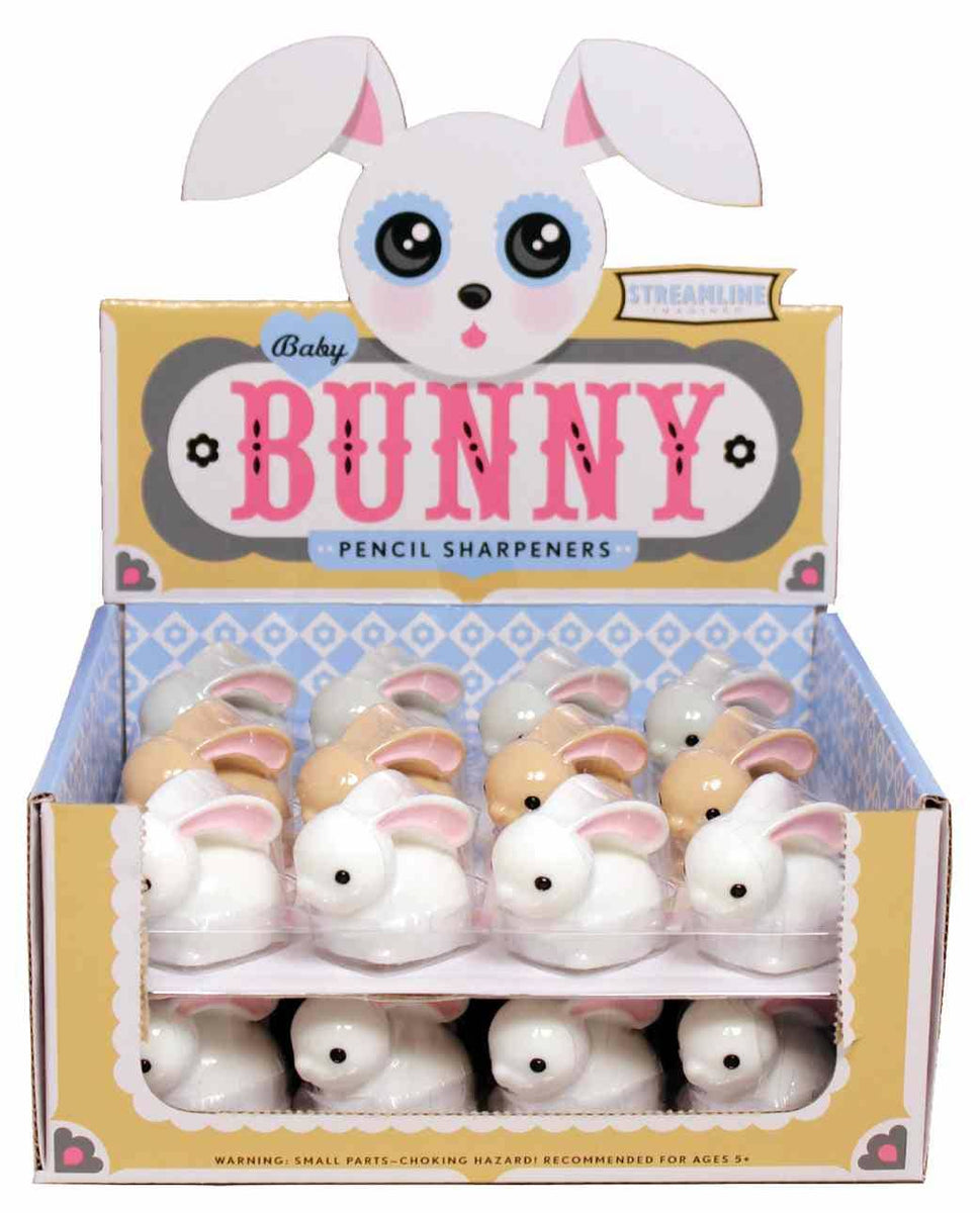 Stream Line Design Movement Sharpener Streamline - Baby Bunny Sharpeners - TREEHOUSE kid and craft