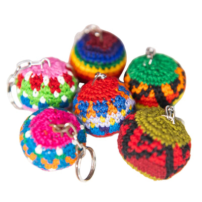 Mini Crochet Hacky Bag Keychain