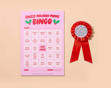 Load image into Gallery viewer, Cheesy Holiday Movie Bingo Game
