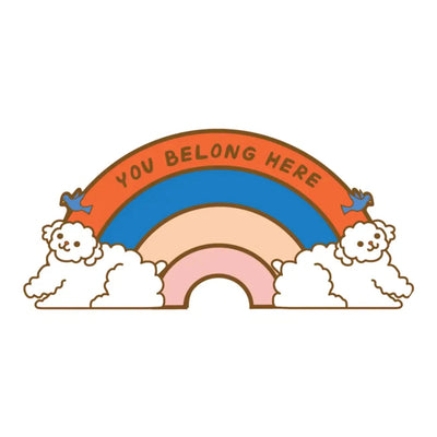 You Belong Here Sticker