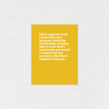 Load image into Gallery viewer, Generic card - everyday greeting card