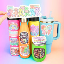 Load image into Gallery viewer, Turtle's Soup - Trans People Will Always Exist, LGBTQ, Vinyl Sticker
