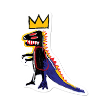 Load image into Gallery viewer, Basquiat Pez Dispenser Die-Cut Sticker