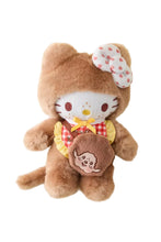 Load image into Gallery viewer, Sanrio Hello Kitty X Monchhichi Plush | Light Brown