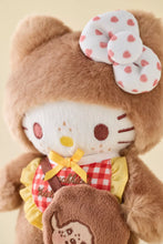 Load image into Gallery viewer, Sanrio Hello Kitty X Monchhichi Plush | Light Brown