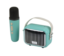 Load image into Gallery viewer, Pocket Karaoke-Microphone &amp; Speaker Combo - Teal