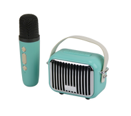 Pocket Karaoke-Microphone & Speaker Combo - Teal