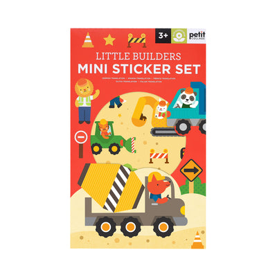 Little Builders Mini Sticker Set