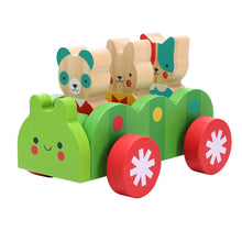 Load image into Gallery viewer, Bug Bus Wooden Play Set