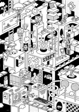 Load image into Gallery viewer, 3D Giant Coloring Poster