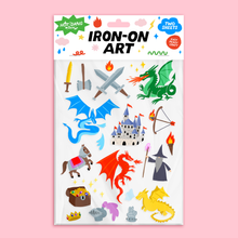 Load image into Gallery viewer, Hot Dang Press - Medieval Dragons Sheet Set