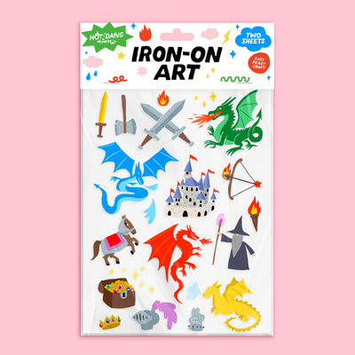 Hot Dang Press - Medieval Dragons Sheet Set