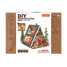 Load image into Gallery viewer, Rolife DIY Miniature House - A-Frame Cabin