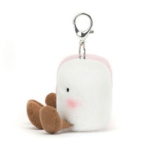 Load image into Gallery viewer, Amuseable Pair of Marshmallows | Bag Charm