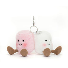 Load image into Gallery viewer, Amuseable Pair of Marshmallows | Bag Charm