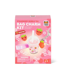 Load image into Gallery viewer, Bag Charm Kit - Strawberry Bubble Tea
