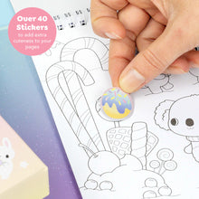 Load image into Gallery viewer, Pastel Colouring Set - Kawaii Cafe