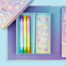 Load image into Gallery viewer, Pastel Colouring Set - Kawaii Cafe