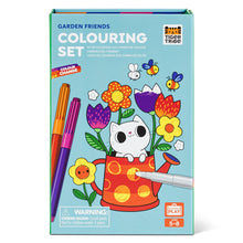Load image into Gallery viewer, Colour Change Colouring Set - Garden Friends