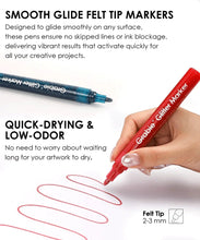 Load image into Gallery viewer, Iridescent Glitter Acrylic Paint Markers