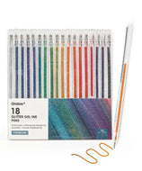 Grabie | Capped Iridescent Glitter Gel Ink Pen