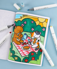Load image into Gallery viewer, Grabie | Whimsical Wild Friends Coloring Book