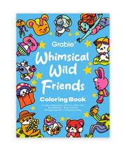 Load image into Gallery viewer, Grabie | Whimsical Wild Friends Coloring Book
