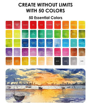 Load image into Gallery viewer, All-In-One Premium Watercolor Set | 50pc