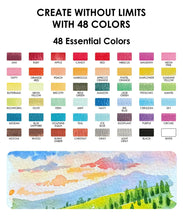 Load image into Gallery viewer, Grabie | All-In-One Watercolor Set of 48