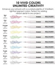 Load image into Gallery viewer, Grabie | Waterproof Multiliner Drawing Pen (10)