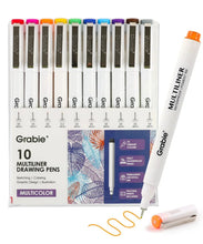 Load image into Gallery viewer, Grabie | Waterproof Multiliner Drawing Pen (10)