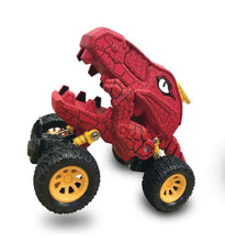 Load image into Gallery viewer, Dino-Faurs Pull Back 4 Wheel Dinosaur Truck