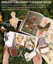 Load image into Gallery viewer, The Botanical Muse Collage Activity Book