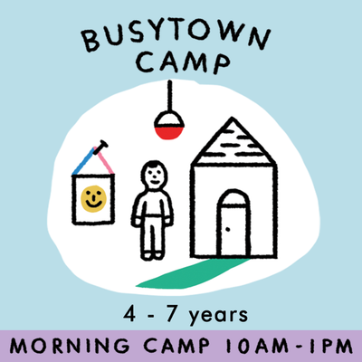 Busytown Camp :: designing buildings, vehicles, people + community
