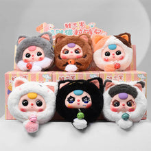 Load image into Gallery viewer, Baby Three Fortune Cat Zipper Bag