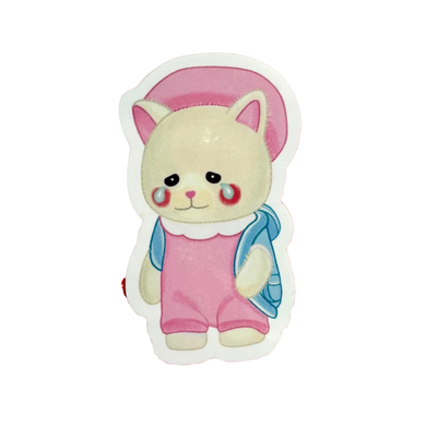 Sad Critter Vinyl Sticker