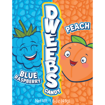 Dweebs Sour - Peach & Blue Raspberry