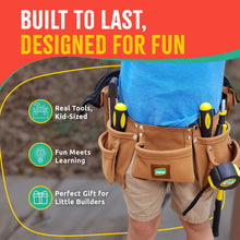 Load image into Gallery viewer, Kids Deluxe Tool Set