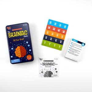 Brainiac Game Tin