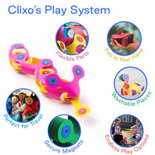 Load image into Gallery viewer, Clixo Itsy Pack - Pink / Yellow