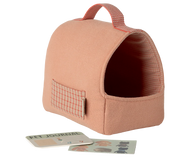 Maileg Pet Carrier- Coral